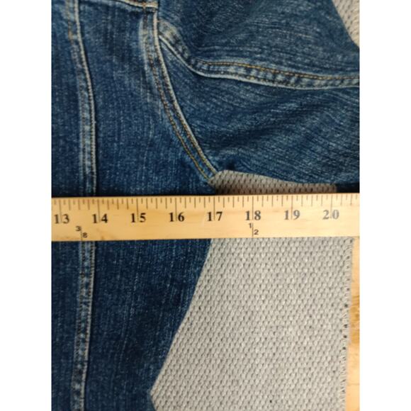 Jones New York Sport Vintage Jean Jacket Women Small Blue Button Denim Pockets - Picture 10 of 14